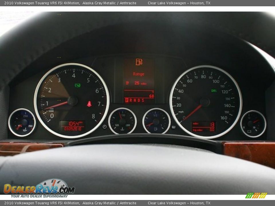 2010 Volkswagen Touareg VR6 FSI 4XMotion Alaska Gray Metallic / Anthracite Photo #20