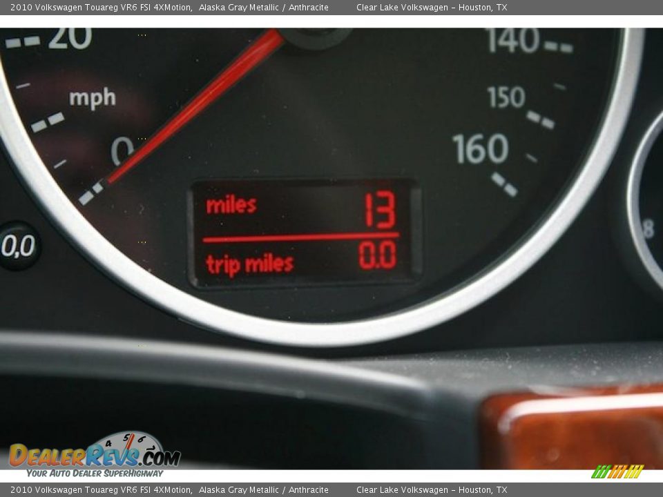 2010 Volkswagen Touareg VR6 FSI 4XMotion Alaska Gray Metallic / Anthracite Photo #21
