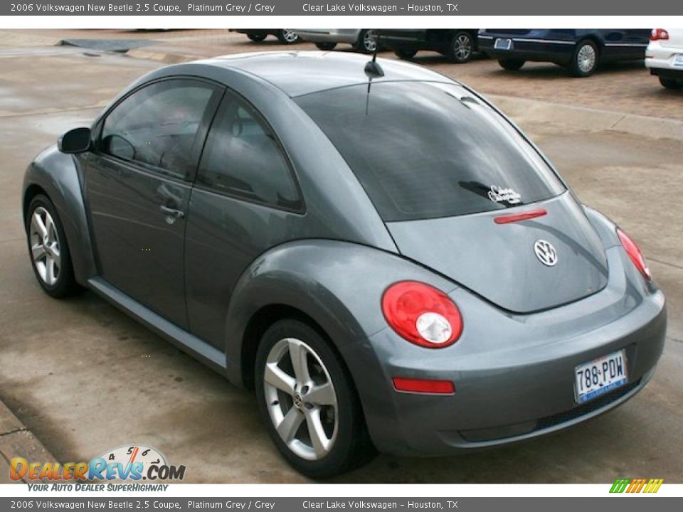 2006 Volkswagen New Beetle 2.5 Coupe Platinum Grey / Grey Photo #2