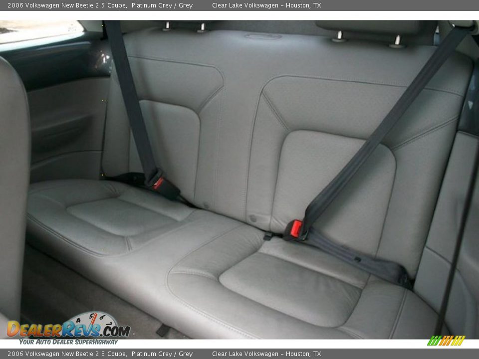 2006 Volkswagen New Beetle 2.5 Coupe Platinum Grey / Grey Photo #8