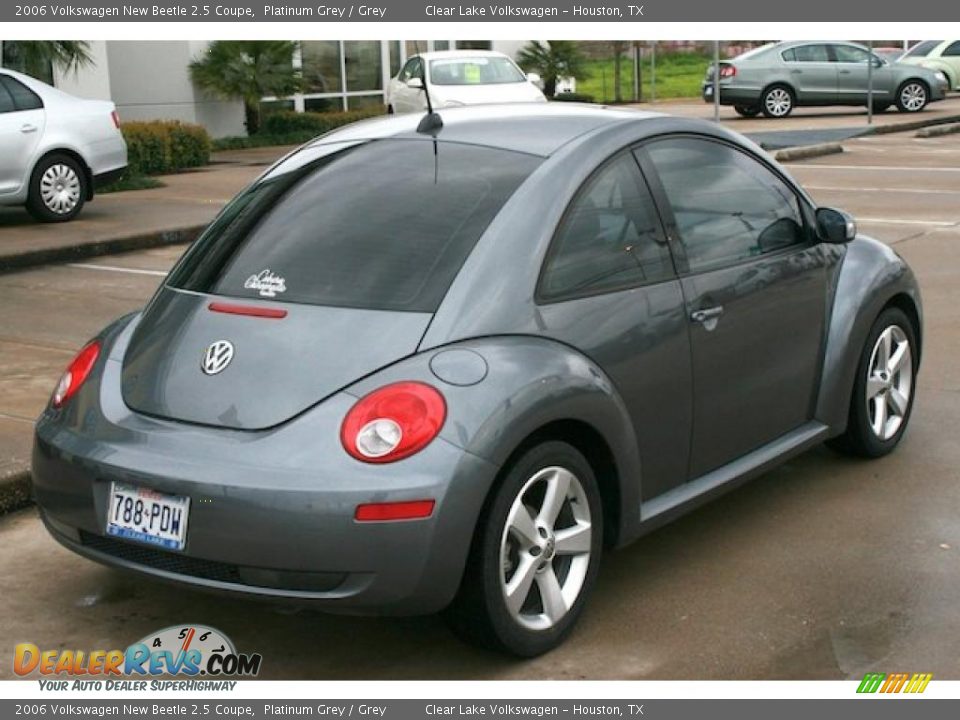 2006 Volkswagen New Beetle 2.5 Coupe Platinum Grey / Grey Photo #15