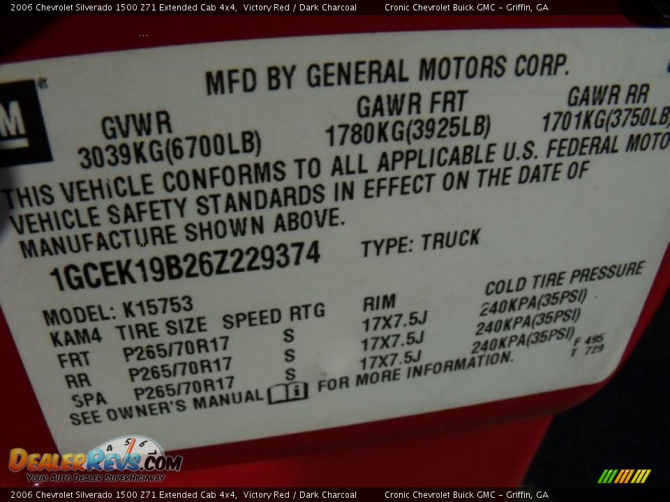 2006 Chevrolet Silverado 1500 Z71 Extended Cab 4x4 Victory Red / Dark Charcoal Photo #16