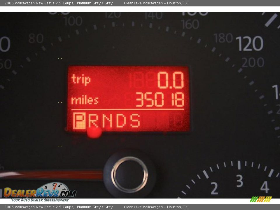 2006 Volkswagen New Beetle 2.5 Coupe Platinum Grey / Grey Photo #27