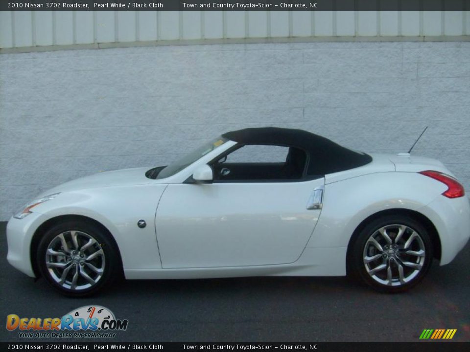 Nissan 370z convertible white #4