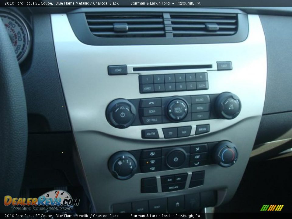 2010 Ford Focus SE Coupe Blue Flame Metallic / Charcoal Black Photo #9