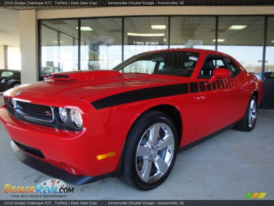 2010 Dodge Challenger R/T TorRed / Dark Slate Gray Photo #1