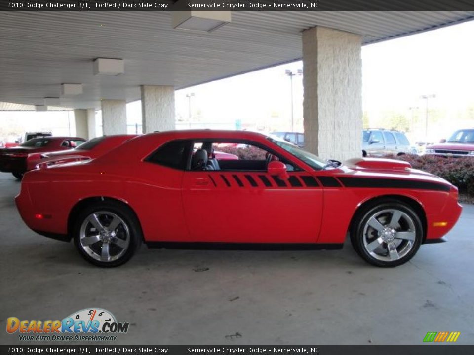 2010 Dodge Challenger R/T TorRed / Dark Slate Gray Photo #3
