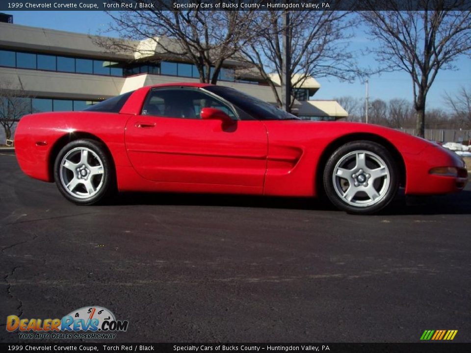 1999 Chevrolet Corvette Coupe Torch Red / Black Photo #4