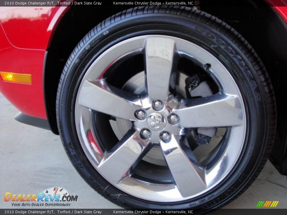 2010 Dodge Challenger R/T TorRed / Dark Slate Gray Photo #9