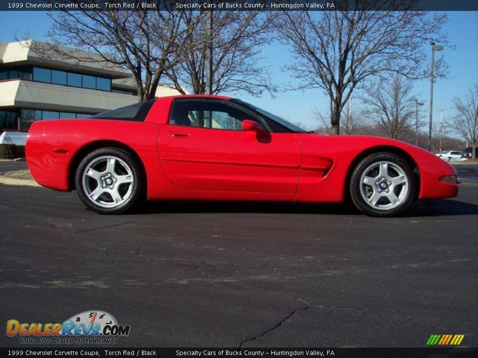 1999 Chevrolet Corvette Coupe Torch Red / Black Photo #5