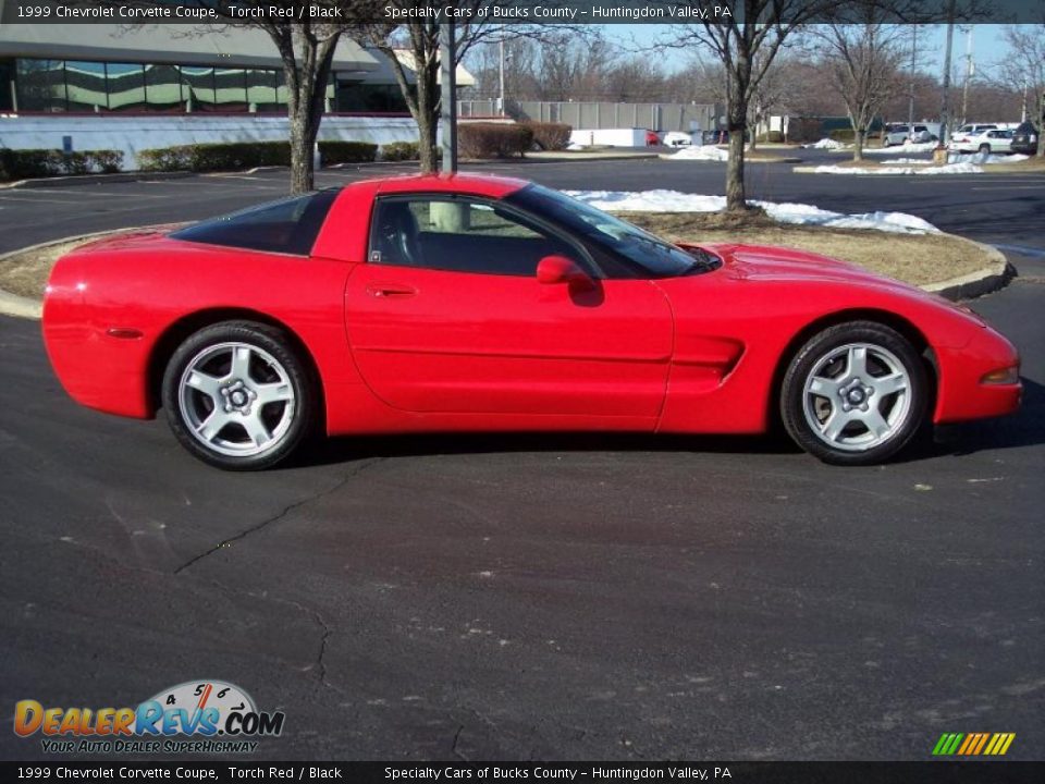 1999 Chevrolet Corvette Coupe Torch Red / Black Photo #6