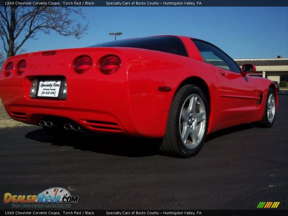 1999 Chevrolet Corvette Coupe Torch Red / Black Photo #7
