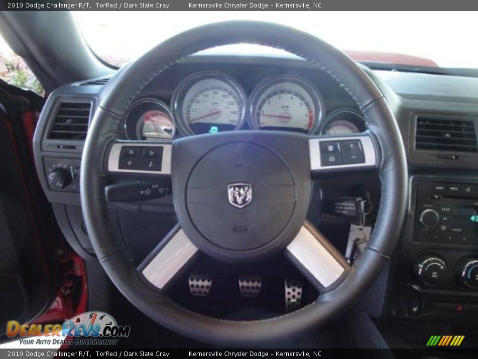 2010 Dodge Challenger R/T TorRed / Dark Slate Gray Photo #14