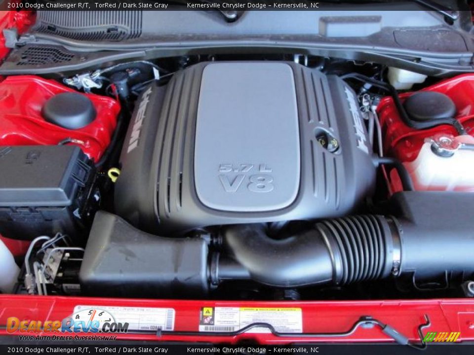 2010 Dodge Challenger R/T TorRed / Dark Slate Gray Photo #15