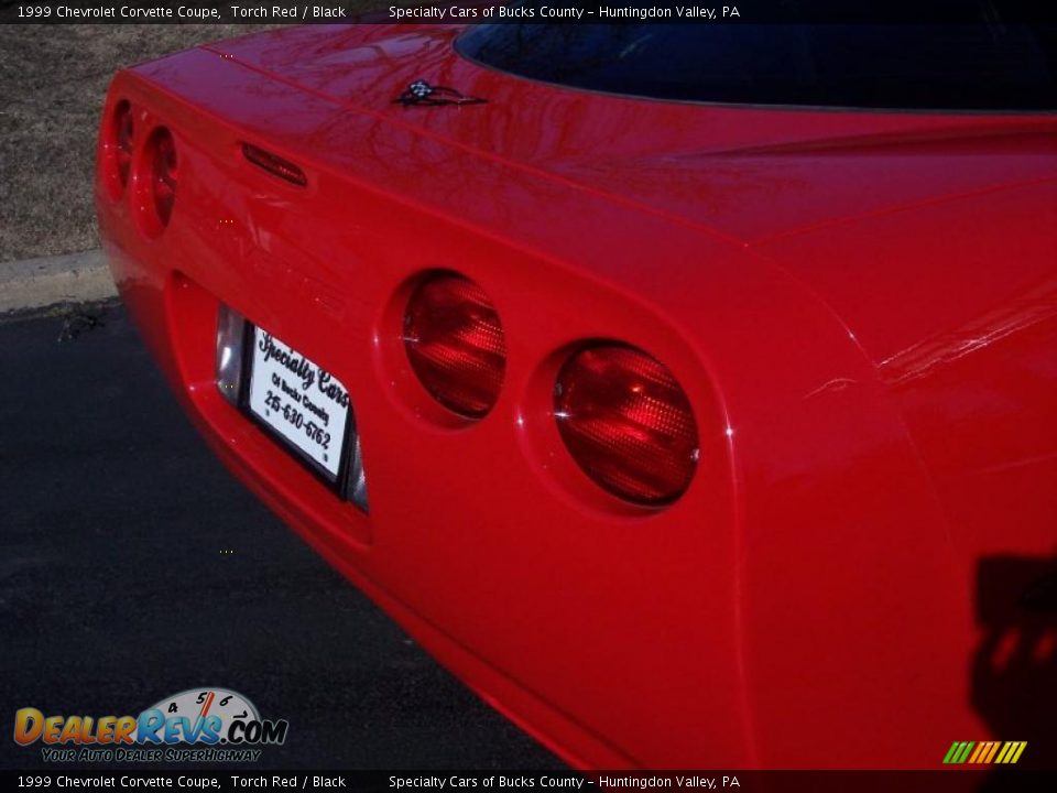 1999 Chevrolet Corvette Coupe Torch Red / Black Photo #10