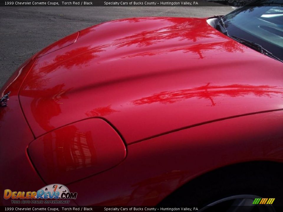 1999 Chevrolet Corvette Coupe Torch Red / Black Photo #12