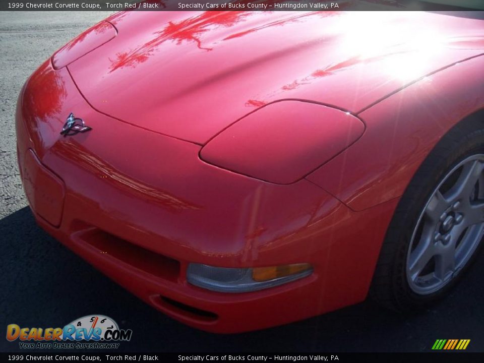 1999 Chevrolet Corvette Coupe Torch Red / Black Photo #13