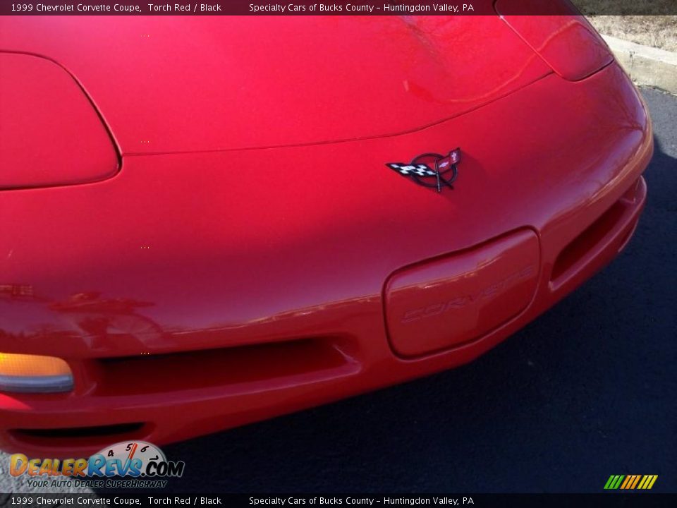 1999 Chevrolet Corvette Coupe Torch Red / Black Photo #15