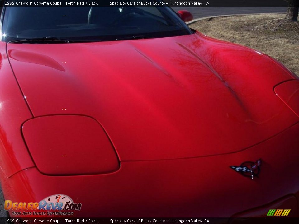 1999 Chevrolet Corvette Coupe Torch Red / Black Photo #16