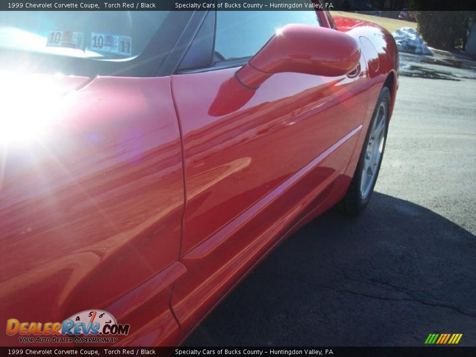 1999 Chevrolet Corvette Coupe Torch Red / Black Photo #17