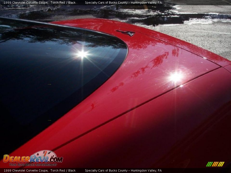 1999 Chevrolet Corvette Coupe Torch Red / Black Photo #18