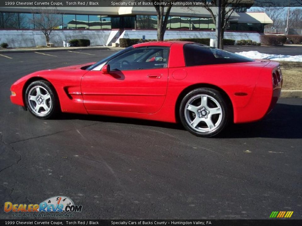 1999 Chevrolet Corvette Coupe Torch Red / Black Photo #19