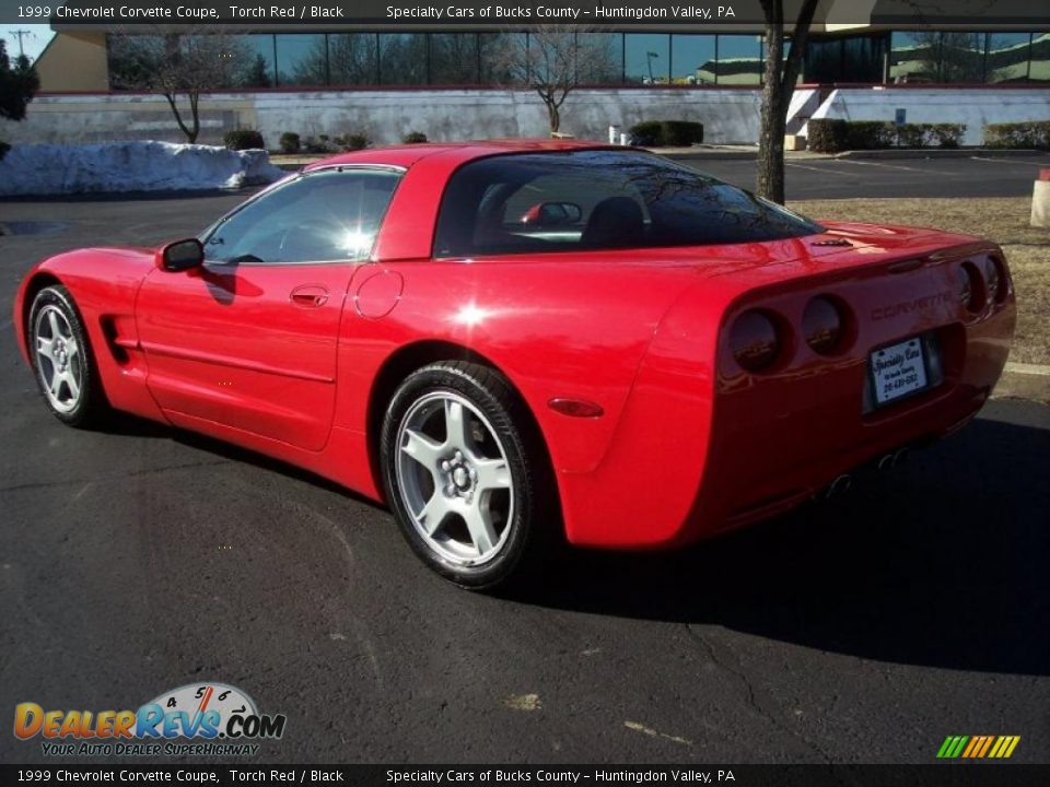 1999 Chevrolet Corvette Coupe Torch Red / Black Photo #20