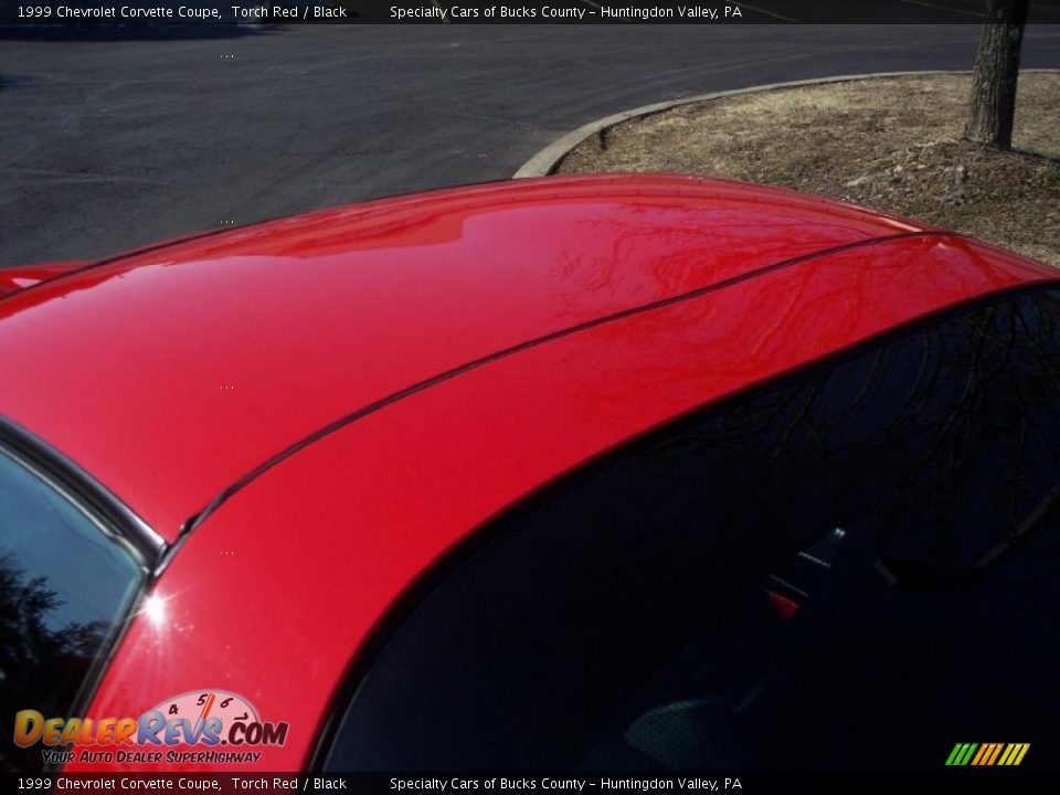 1999 Chevrolet Corvette Coupe Torch Red / Black Photo #25