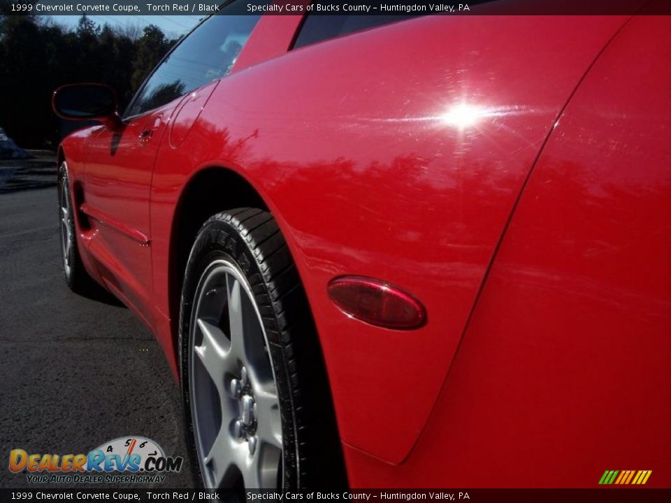 1999 Chevrolet Corvette Coupe Torch Red / Black Photo #26