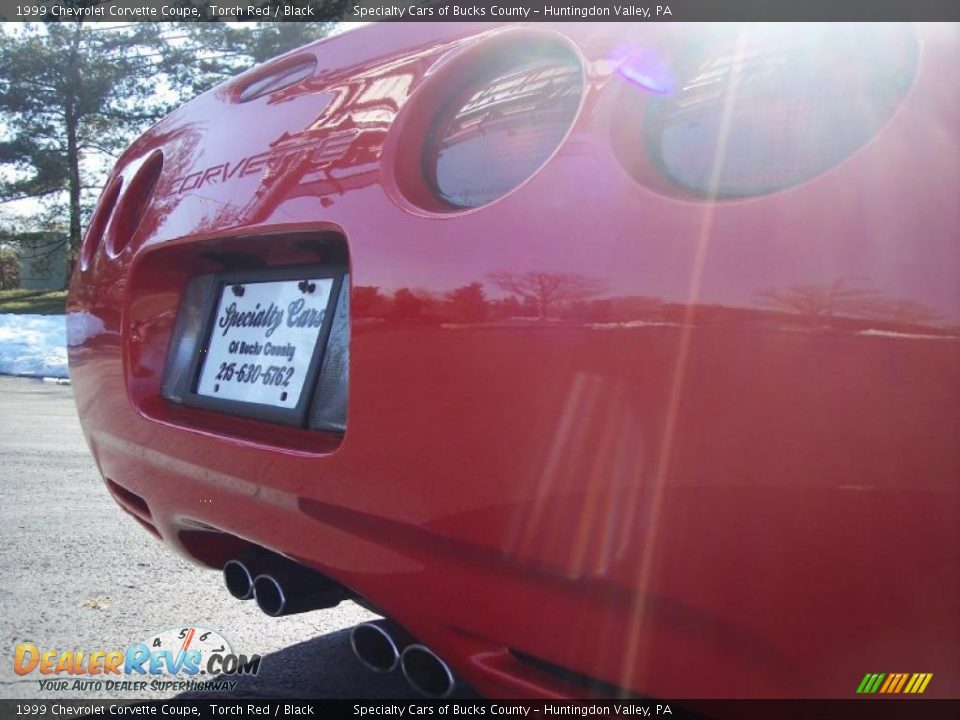 1999 Chevrolet Corvette Coupe Torch Red / Black Photo #27