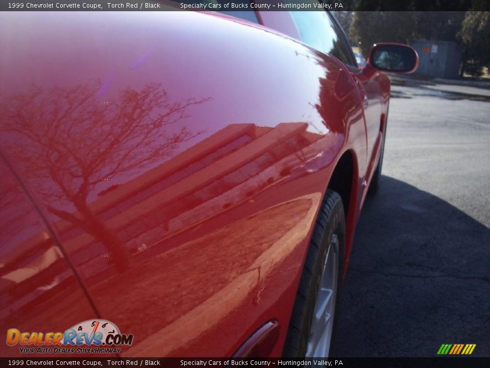 1999 Chevrolet Corvette Coupe Torch Red / Black Photo #28