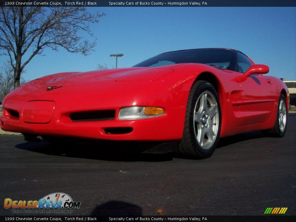 1999 Chevrolet Corvette Coupe Torch Red / Black Photo #29