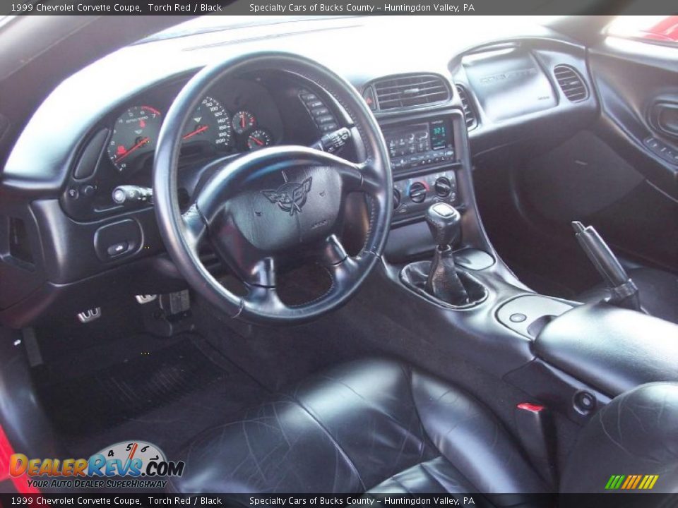 1999 Chevrolet Corvette Coupe Torch Red / Black Photo #30