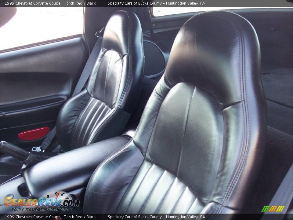 1999 Chevrolet Corvette Coupe Torch Red / Black Photo #35