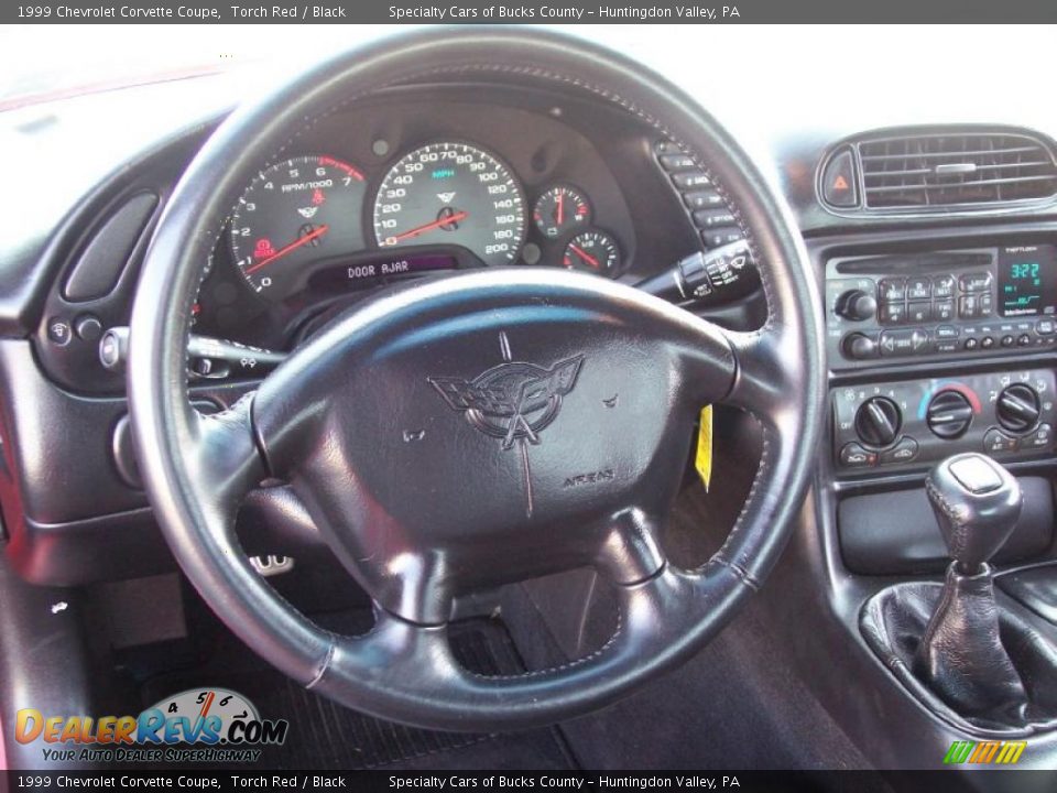 1999 Chevrolet Corvette Coupe Torch Red / Black Photo #36