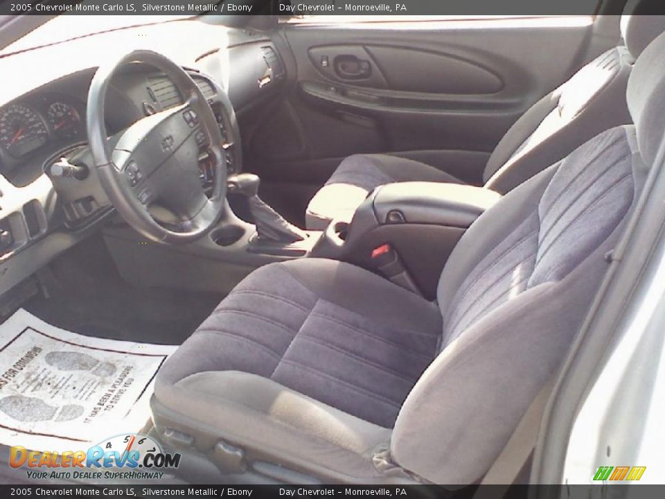 2005 Chevrolet Monte Carlo LS Silverstone Metallic / Ebony Photo #5
