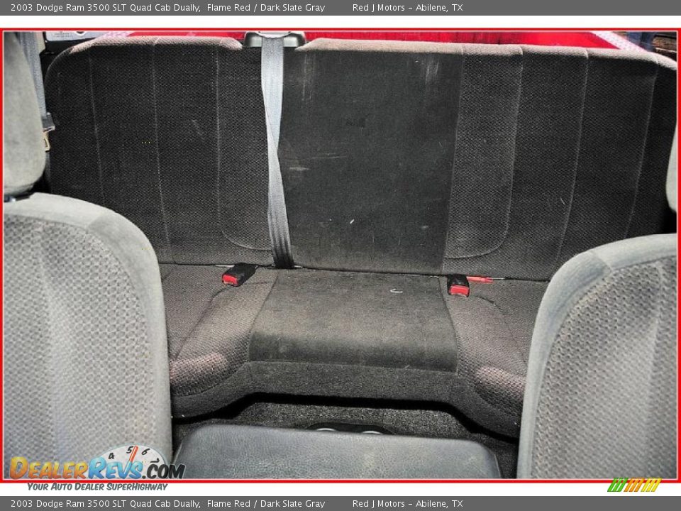 2003 Dodge Ram 3500 SLT Quad Cab Dually Flame Red / Dark Slate Gray Photo #31