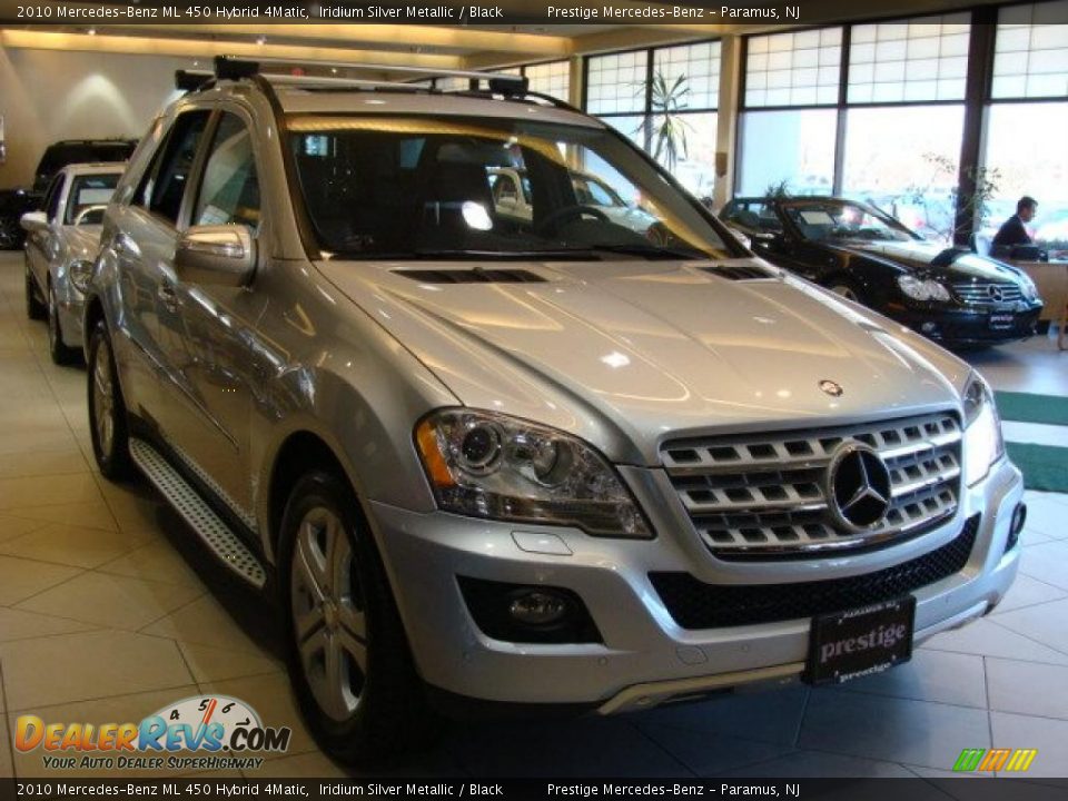 2010 Mercedes-Benz ML 450 Hybrid 4Matic Iridium Silver Metallic / Black Photo #1