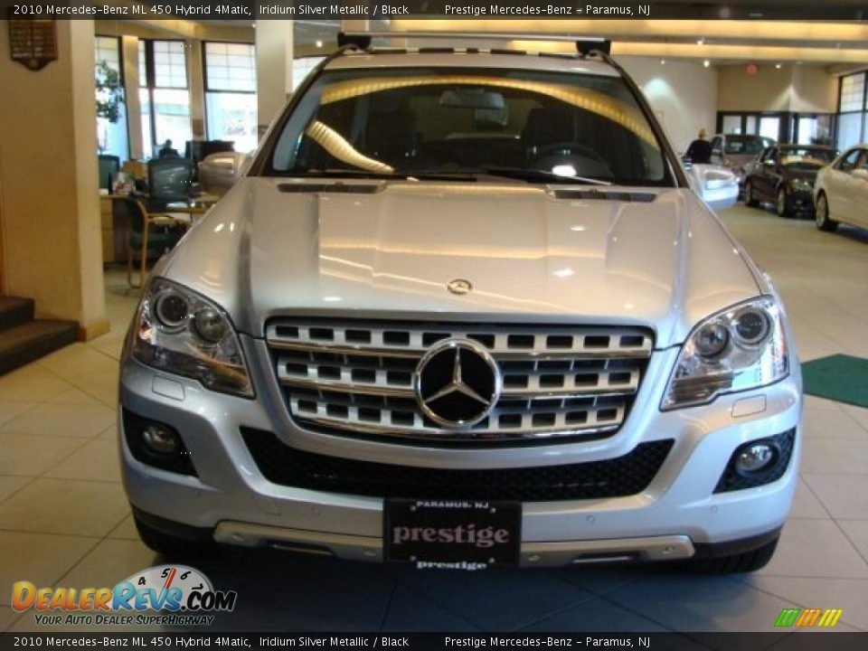 2010 Mercedes-Benz ML 450 Hybrid 4Matic Iridium Silver Metallic / Black Photo #2