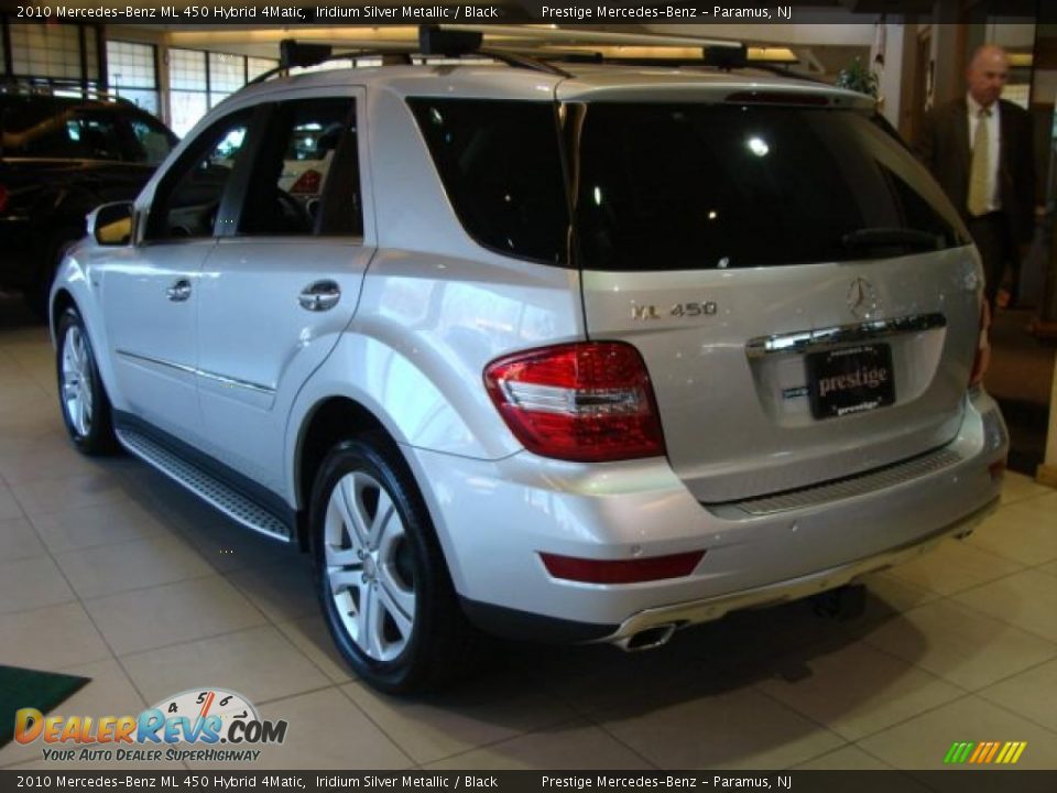 2010 Mercedes-Benz ML 450 Hybrid 4Matic Iridium Silver Metallic / Black Photo #4