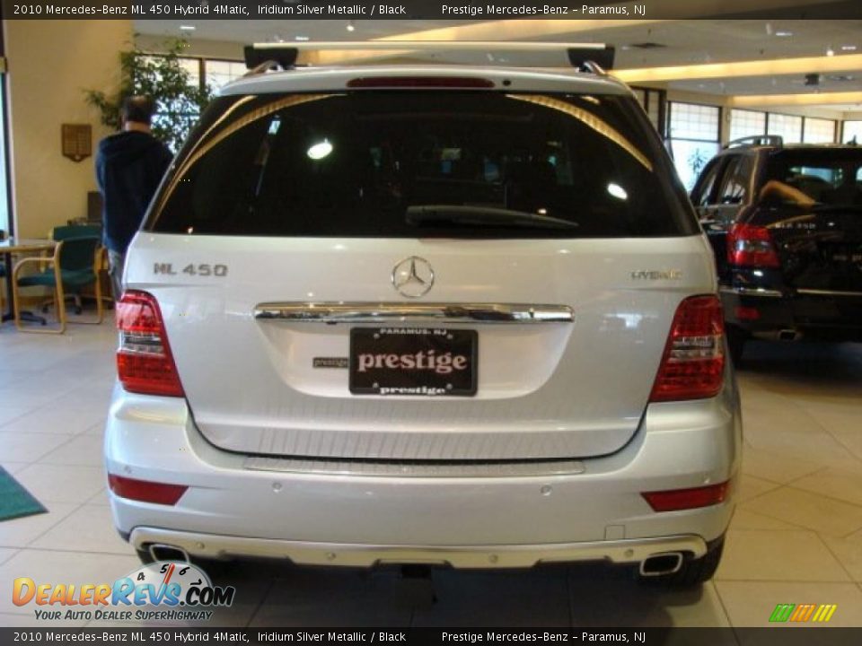 2010 Mercedes-Benz ML 450 Hybrid 4Matic Iridium Silver Metallic / Black Photo #5
