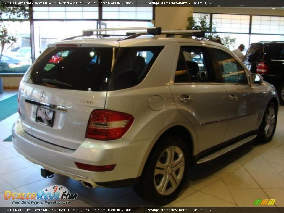 2010 Mercedes-Benz ML 450 Hybrid 4Matic Iridium Silver Metallic / Black Photo #6