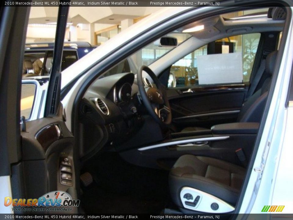 2010 Mercedes-Benz ML 450 Hybrid 4Matic Iridium Silver Metallic / Black Photo #8