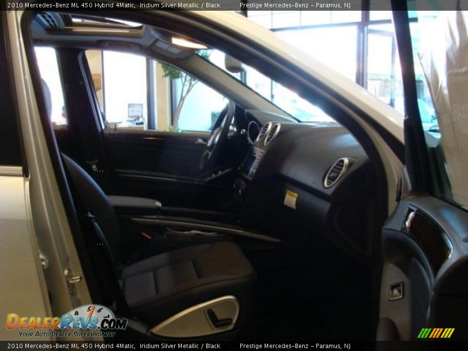 2010 Mercedes-Benz ML 450 Hybrid 4Matic Iridium Silver Metallic / Black Photo #9