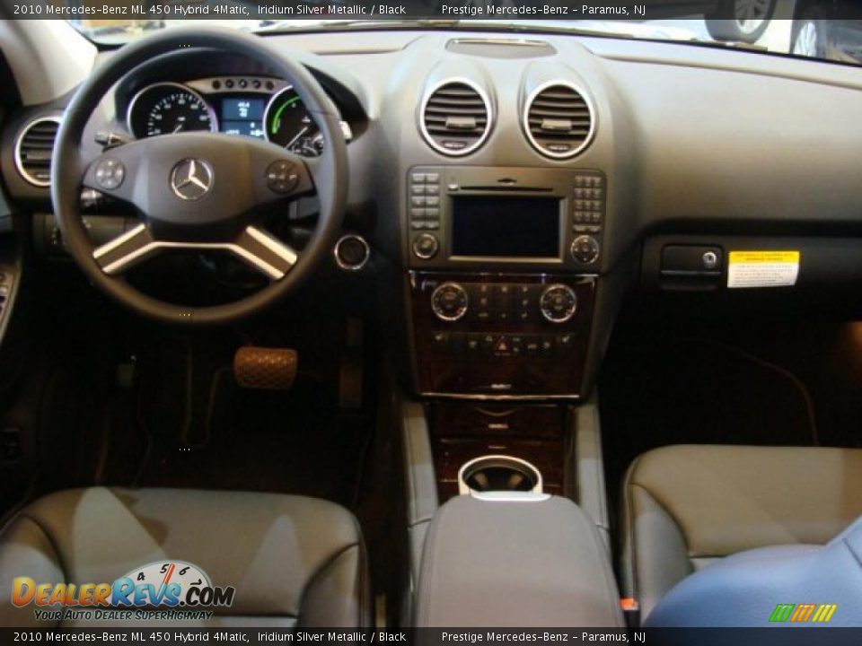 2010 Mercedes-Benz ML 450 Hybrid 4Matic Iridium Silver Metallic / Black Photo #10