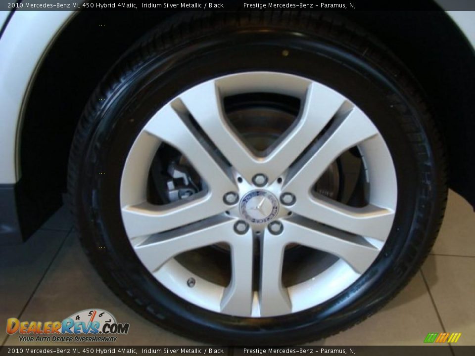 2010 Mercedes-Benz ML 450 Hybrid 4Matic Iridium Silver Metallic / Black Photo #15