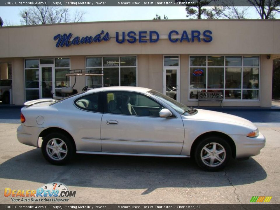 2002 Oldsmobile Alero GL Coupe Sterling Metallic / Pewter Photo #1