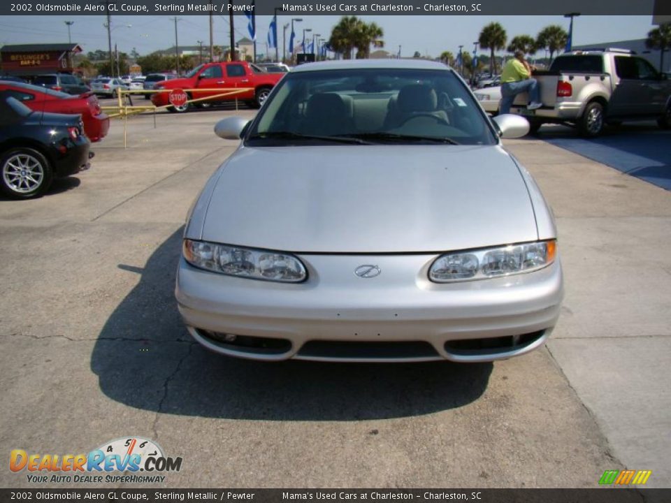 2002 Oldsmobile Alero GL Coupe Sterling Metallic / Pewter Photo #3