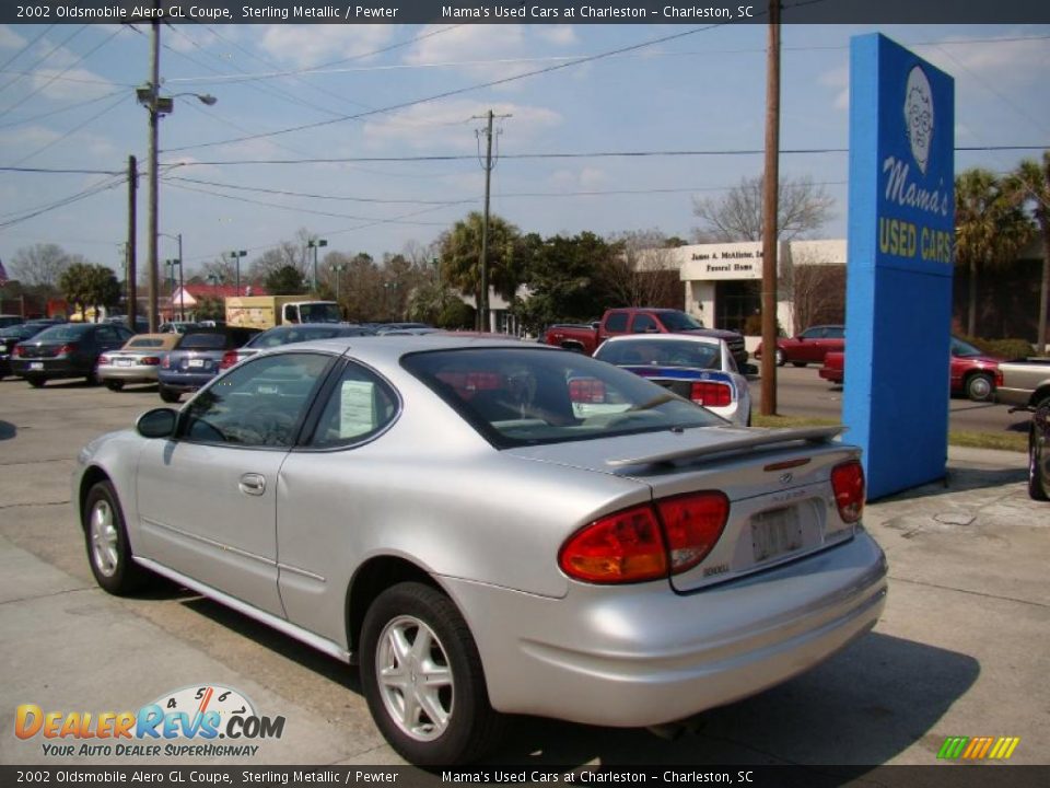 2002 Oldsmobile Alero GL Coupe Sterling Metallic / Pewter Photo #6
