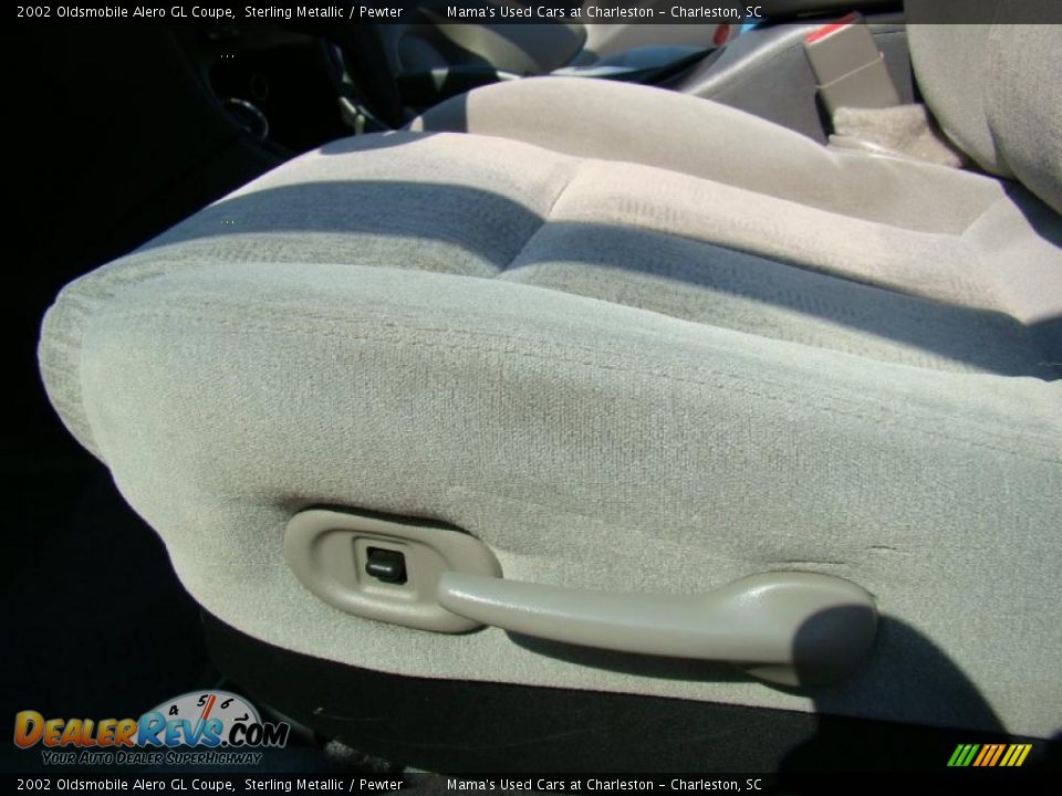 2002 Oldsmobile Alero GL Coupe Sterling Metallic / Pewter Photo #10